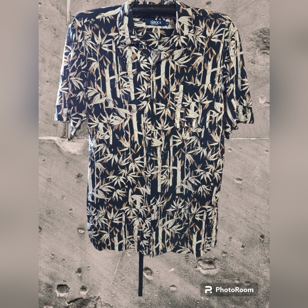 Boca Classics Hawaiian Shirt Men's Size XXL 100% Rayon